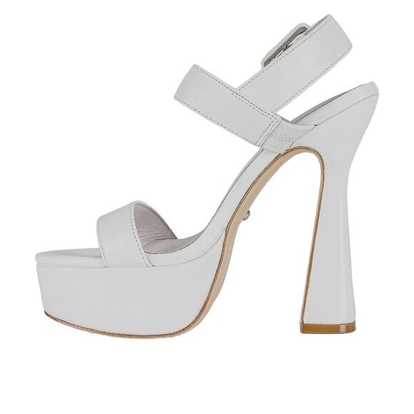 RAYE Rush High Heels in White 10 With Box Womens Platforms - Picture 13 of 13